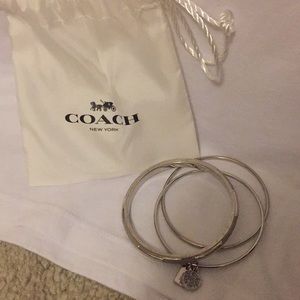 Coach bangle set